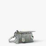 FENDI By The Way Soft Mini Matcha green FF jacquard velvet mini-bag - Image 6